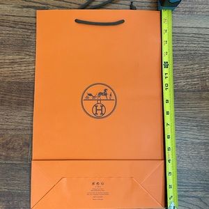 Hermès paper bag medium